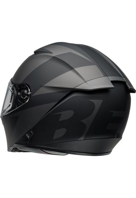 Casco Moto Lithium Shear Negro Matte/Gris Bell-4