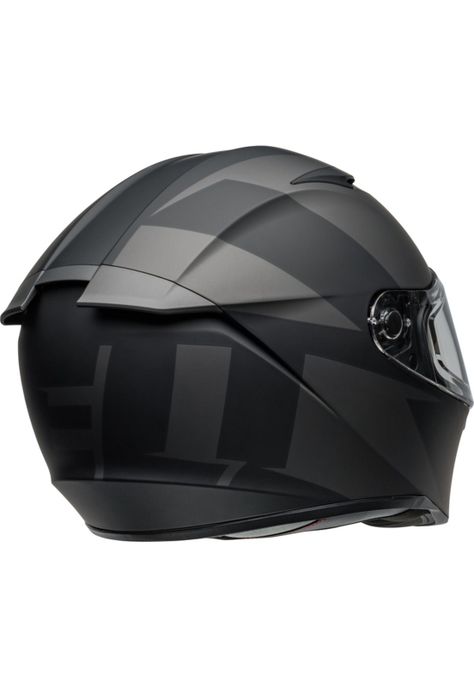 Casco Moto Lithium Shear Negro Matte/Gris Bell-6