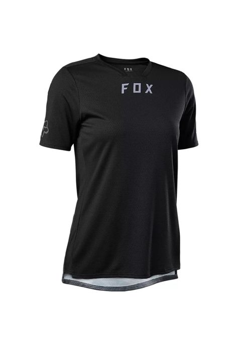 Polera Bicicleta Mujer Defend Negro Fox-0