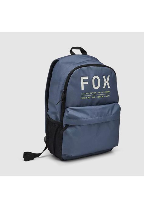 Mochila Lifestyle Clean Up Gris Grafito Fox-0