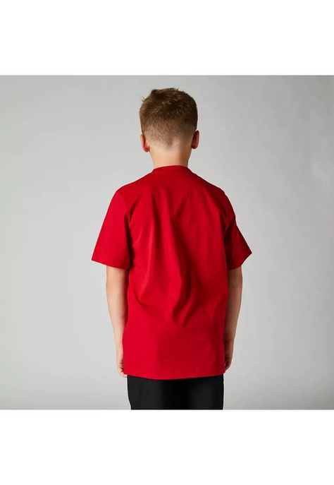 Polera Lifestyle Niño Pinnacle Rojo Fox-1