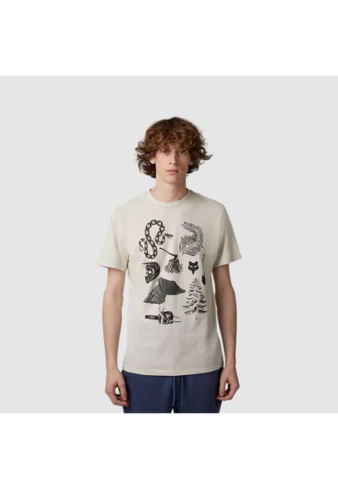 Polera Lifestyle Track Beast Blanco Fox-0
