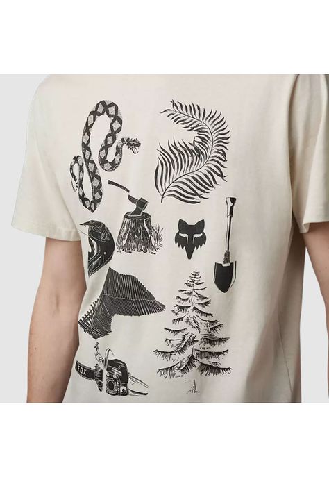 Polera Lifestyle Track Beast Blanco Fox-2