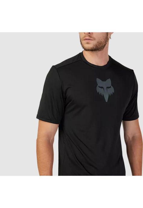 Polera Lifestyle Ranger Lab Head Negro Fox-2