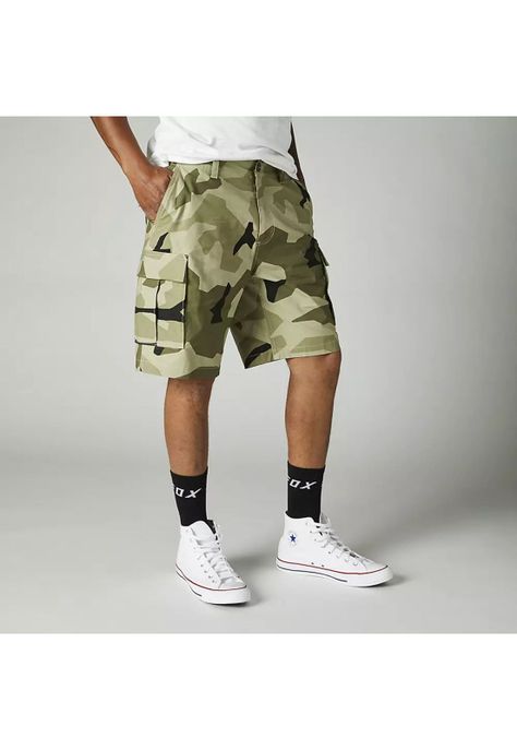 Short Lifestyle Slambozo 20 Camo Verde Fox-0