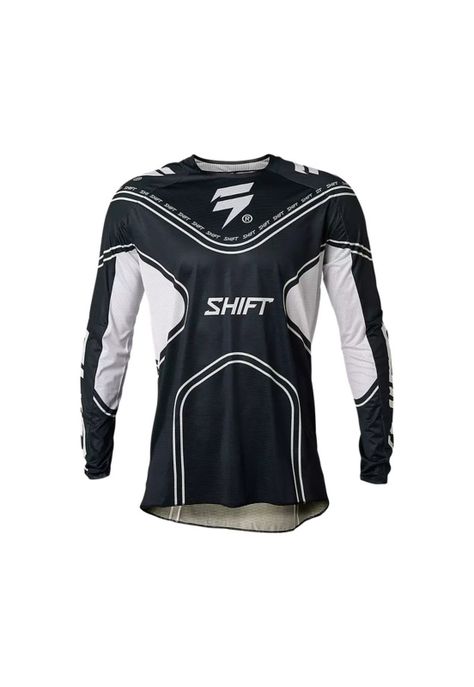 Polera Moto Black Label Qwik Negro Shift-0