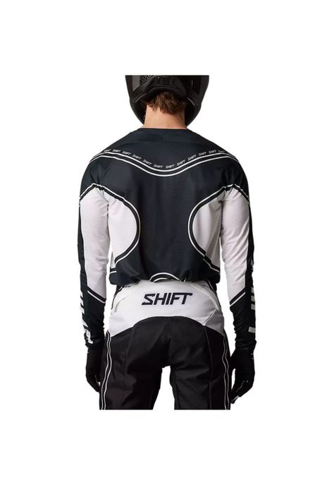 Polera Moto Black Label Qwik Negro Shift-2