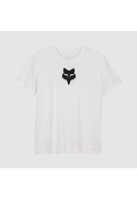 Polera Lifestyle Mujer Fox Head Blanco/Negro Fox-0