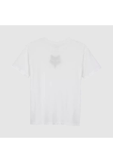 Polera Lifestyle Mujer Fox Head Blanco/Negro Fox-1