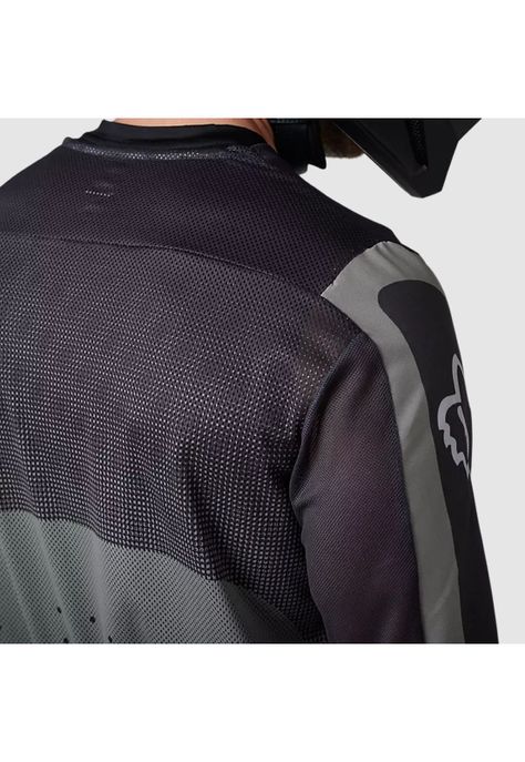 Polera Moto Ranger Air Offroad Gris Fox-4