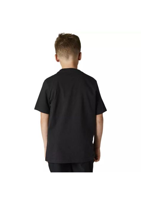 Polera Lifestyle Niño LegacyNegro/Rosado Fox-1