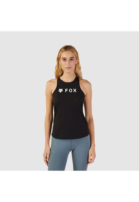 Polera Lifestyle Mujer Absolute Tank Negro Fox-0