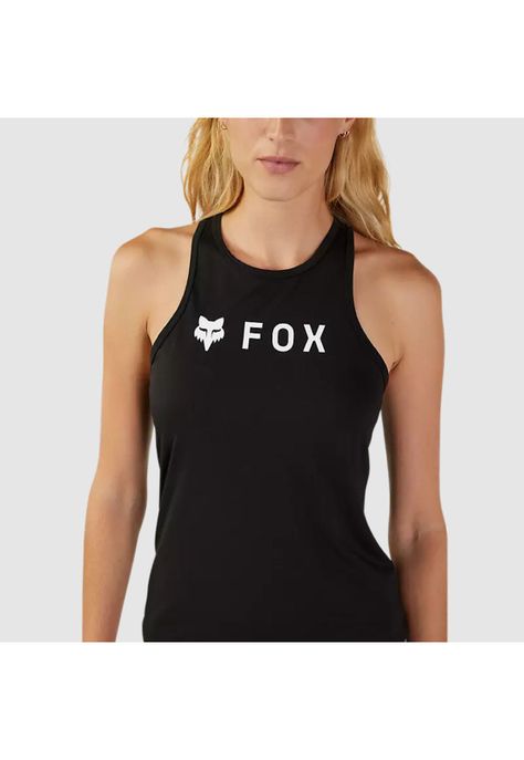 Polera Lifestyle Mujer Absolute Tank Negro Fox-2