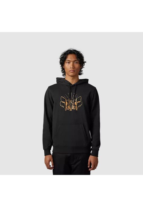Poleron Lifestyle The Format Negro Fox-0