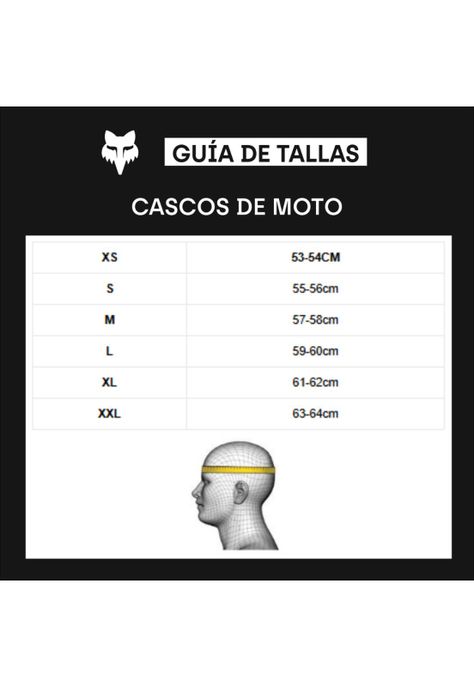 Casco Moto V1 Skew Blanco Fox-5