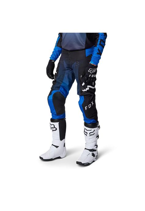 Pantalon Moto 180 Leed Azul/Negro Fox-1