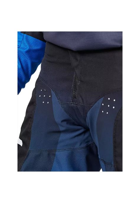 Pantalon Moto 180 Leed Azul/Negro Fox-3