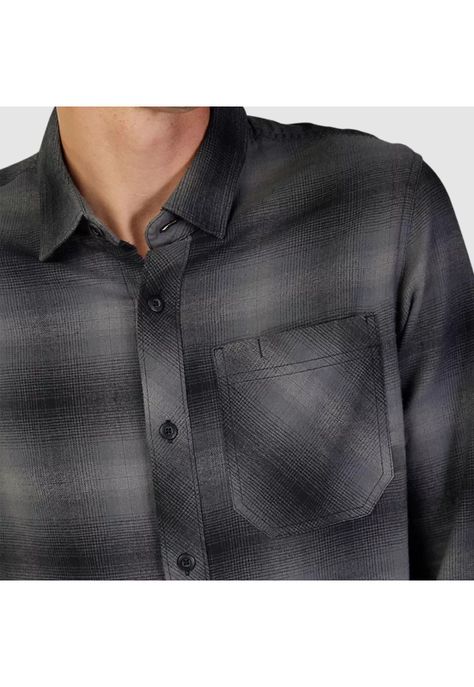 Camisa Lifestyle Survivalist Negro Fox-3