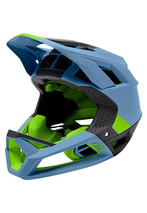 Casco Bicicleta Proframe Blocked Azul Fox-1