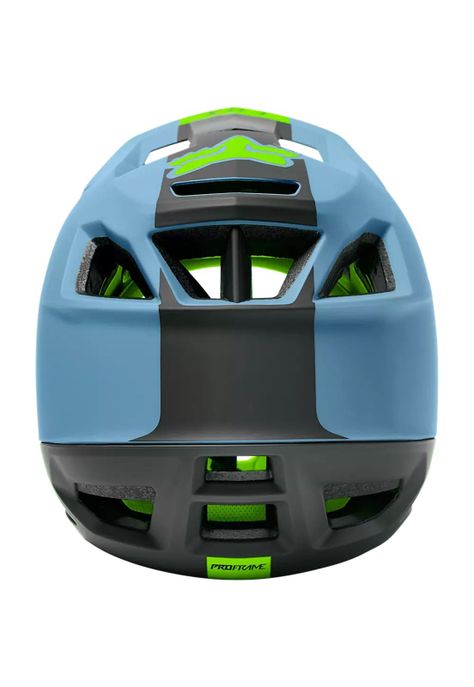 Casco Bicicleta Proframe Blocked Azul Fox-3