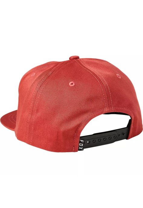 Gorro Jockey Lifestyle Calibrated Snapback Rojo Fox-1