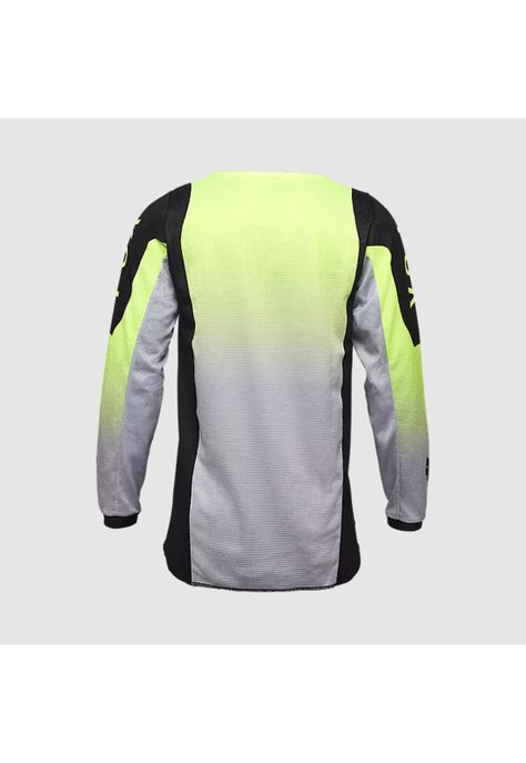 Polera Moto Niño 180 Lean Amarillo Fox-1