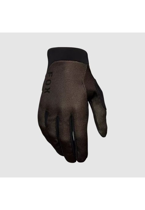 Guantes Bicicleta Ranger Gel Cafe Oscuro Fox-0