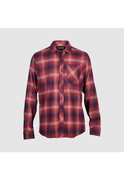 Camisa Lifestyle Survivalist Burdeo Fox-0