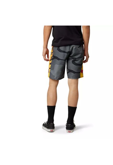 Traje de Baño Lifestyle Parkerboss 20" Camo Negro Fox-2