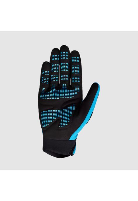Guantes Moto Dirtpaw Drive Polaris Azul Claro Fox-1