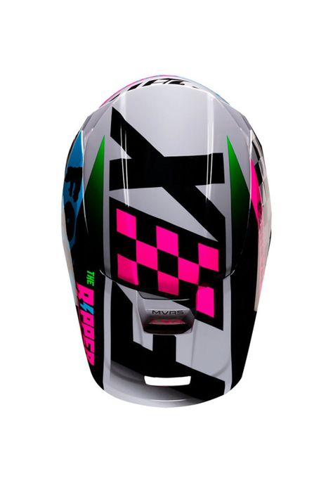 Visera Moto Niño V1 Czar Gris Fox-1