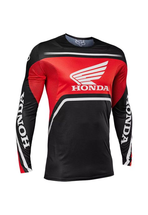 Polera Moto Flexair Honda Rojo/Negro Fox-0