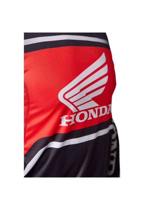 Polera Moto Flexair Honda Rojo/Negro Fox-3