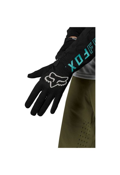 Guantes Bicicleta Mujer Ranger Negro Fox-0