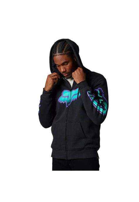 Poleron Lifestyle Vizen Sasquatch Lined Negro Fox-3