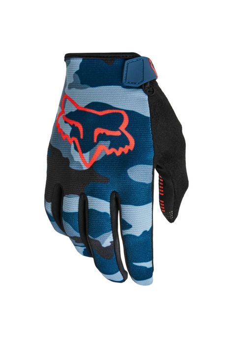 Guantes Bicicleta Ranger Azul/Camo Fox-4
