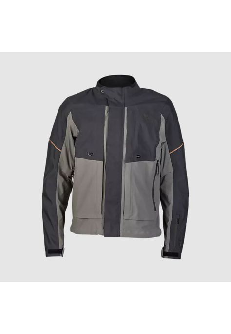 Chaqueta Moto Ranger GORE-TEX ADV Impermeable Gris Fox-0