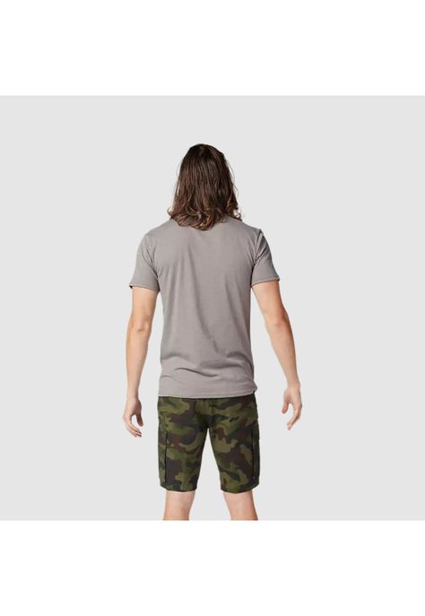 Polera Lifestyle Fox x Honda Gris Fox-3