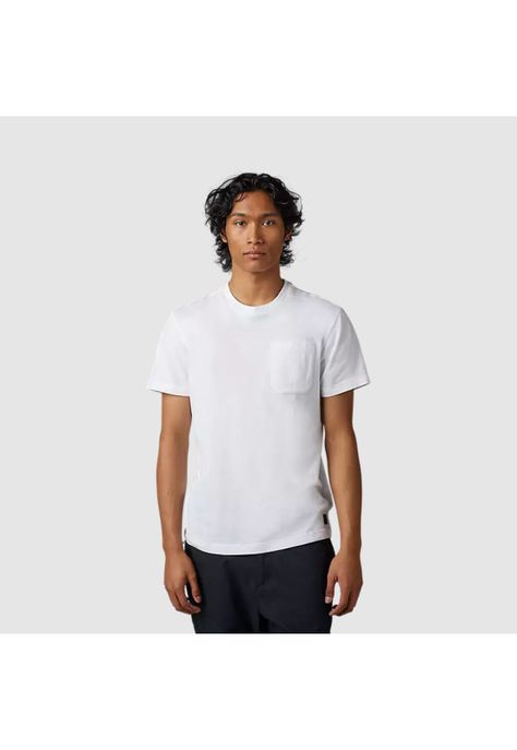 Polera Lifestyle Level Up Pocket Blanco Fox-0