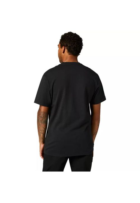 Polera Lifestyle Replical Negro Fox-1