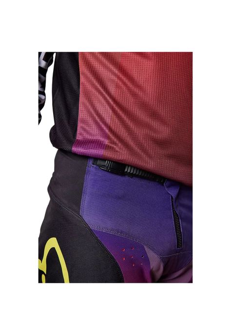 Pantalon Moto Honda Rojo/Morado Fox-3