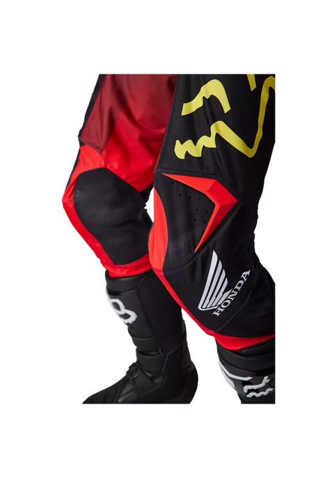 Pantalon Moto Honda Rojo/Morado Fox-5