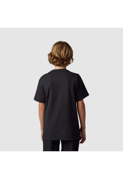 Polera Lifestyle Niño Kawasaki Negro Fox-1