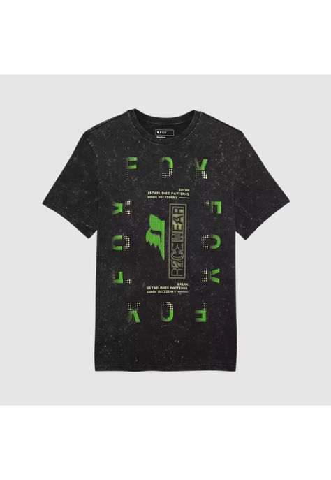 Polera Lifestyle Throttle Negro Fox-0