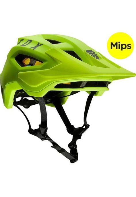 Casco Bicicleta Speedframe Mips Amarillo Fox-0