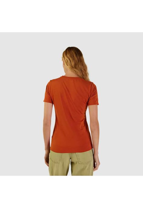 Polera Lifestyle Mujer Absolute Naranja Fox-1