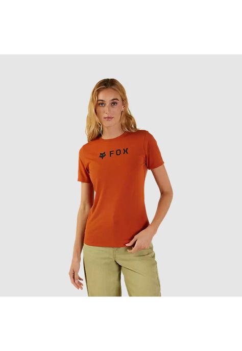 Polera Lifestyle Mujer Absolute Naranja Fox-2