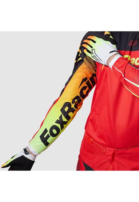 Polera Moto 180 Statk Rojo Fox-5