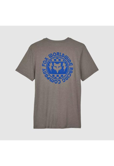 Polera Lifestyle Next Level Gris Fox-1