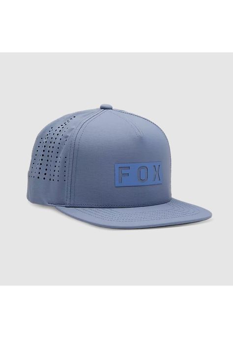 Gorro Jockey Lifestyle Wordmark Tech Snapback Celeste Pastel Fox-0